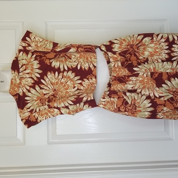 Free People Shasta Print Corduroy Jumpsuit Size Small Petite - Picture 11 of 17